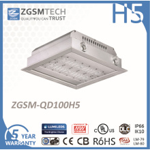 Luz empotrada LED de alto rendimiento de 100W